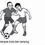 Bola Yang Datang Dari Arah Luar Jangkauan Maka Dilakukan